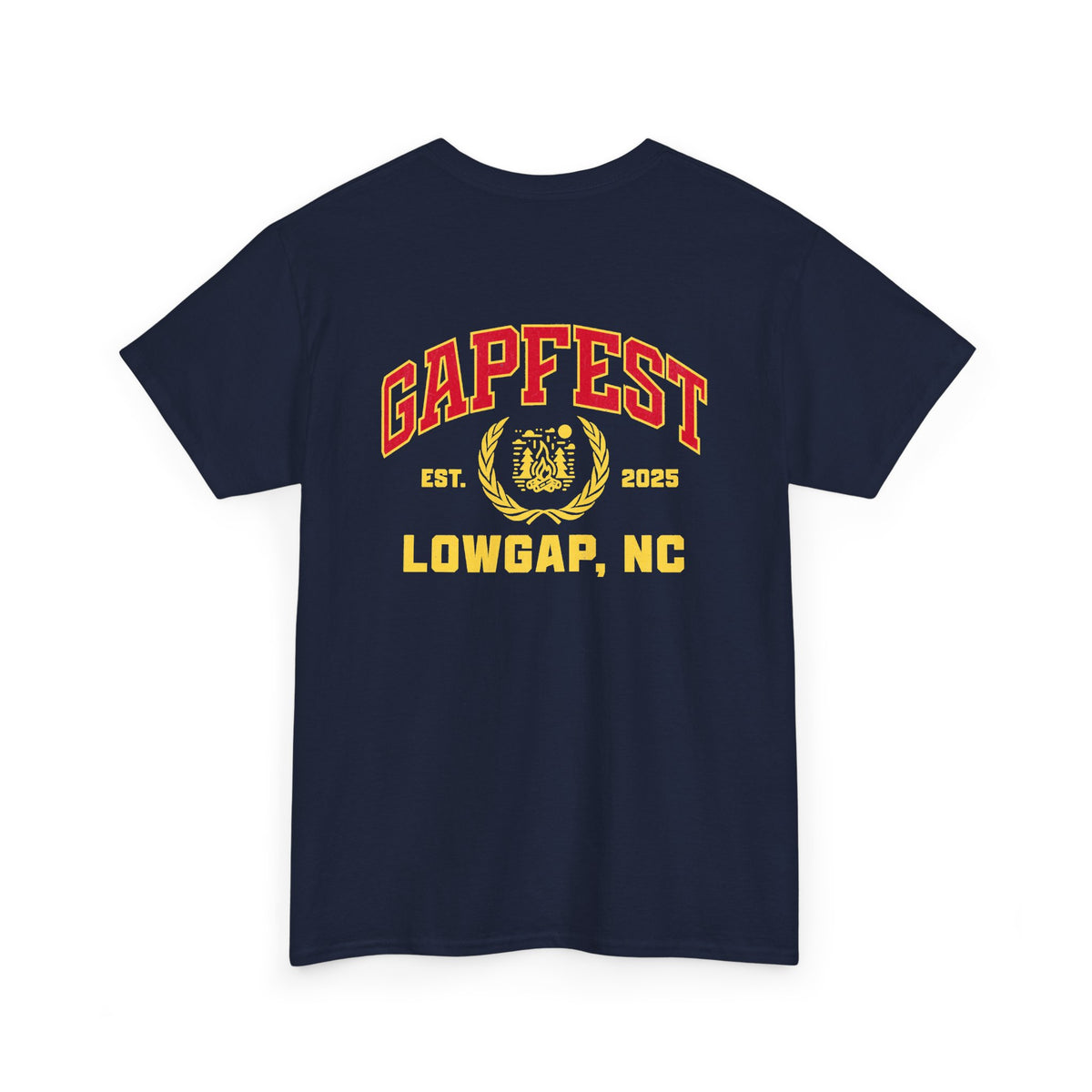 GapFest Lowgap NC T-Shirt — Vintage College Style Tee