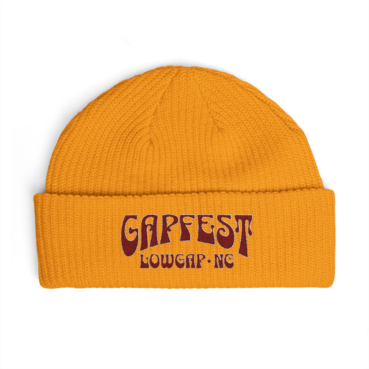 Cuff Beanie — Embroidered Gapfest OG Folded Knit Hat