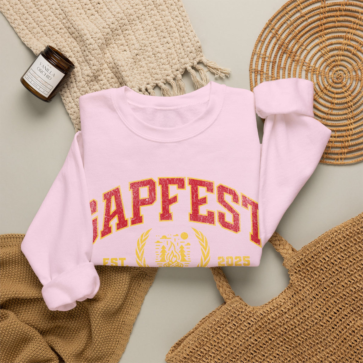 Gapfest Lowgap NC Crewneck Sweatshirt – Vintage College-Style Pullover