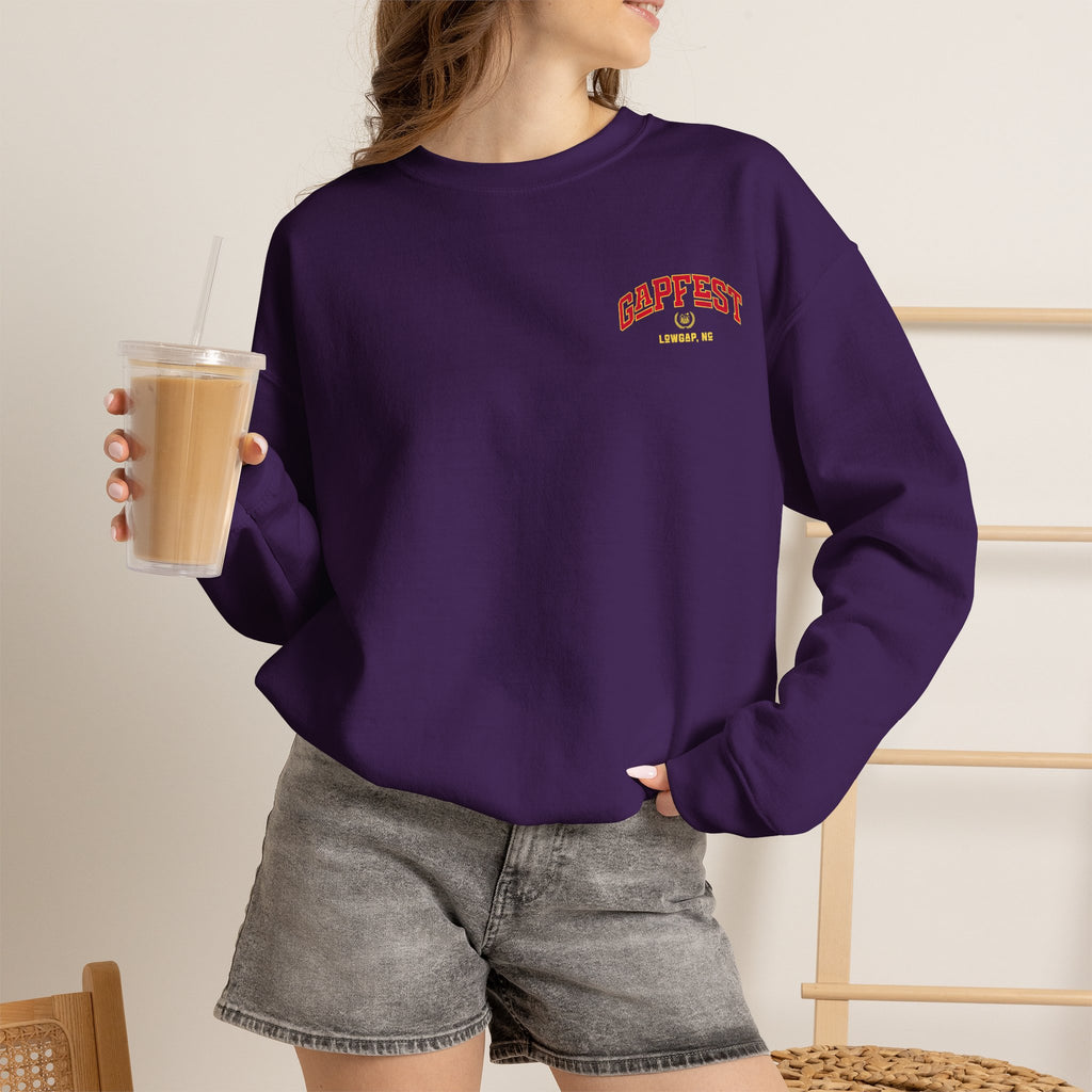 Crewneck Sweatshirt — GAPFEST 2026 Vintage Campus Pullover