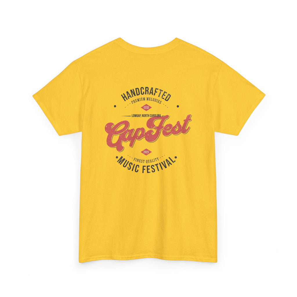 GapFest Handcrafted Logo Tee — Festival Graphic T‑Shirt