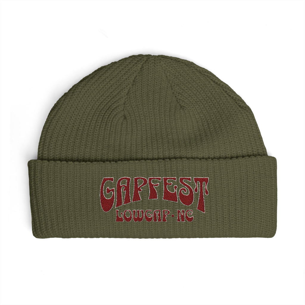 Cuff Beanie — Embroidered Gapfest OG Folded Knit Hat