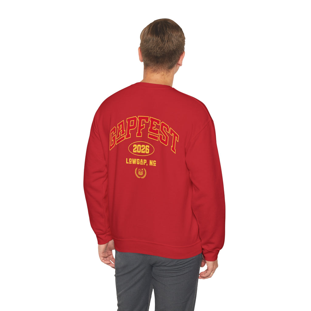 Crewneck Sweatshirt — GAPFEST 2026 Vintage Campus Pullover