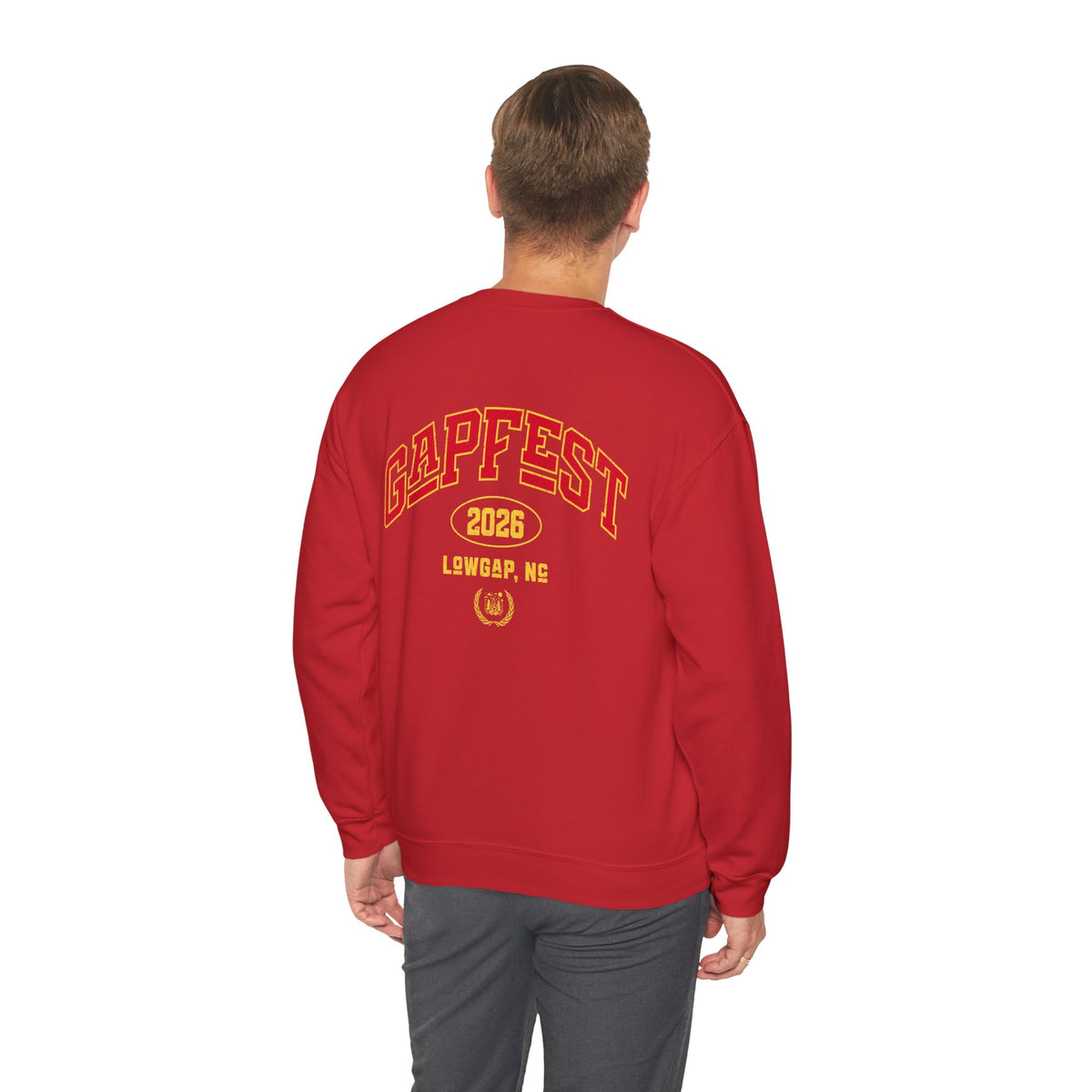 Crewneck Sweatshirt — GAPFEST 2026 Vintage Campus Pullover