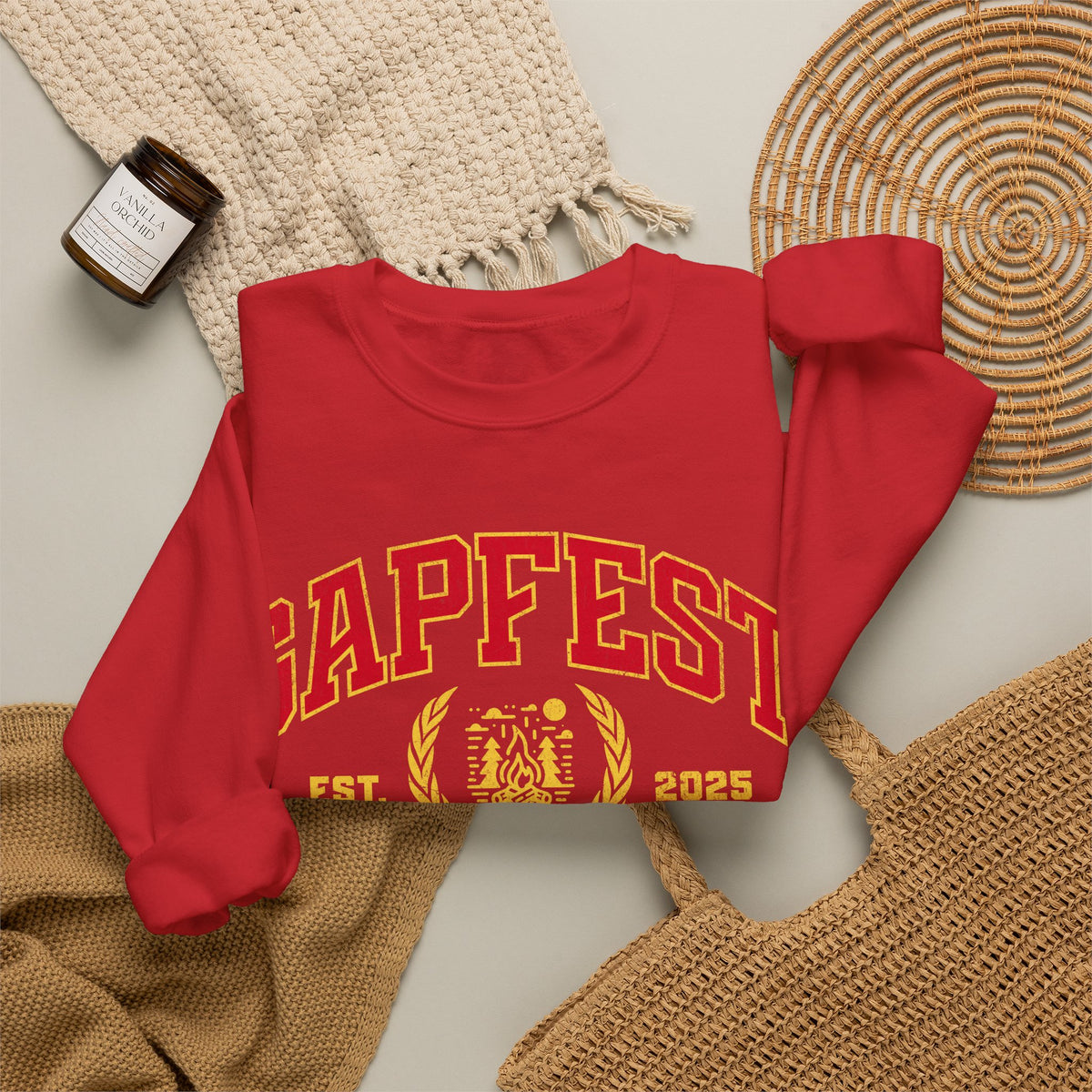 Gapfest Lowgap NC Crewneck Sweatshirt – Vintage College-Style Pullover