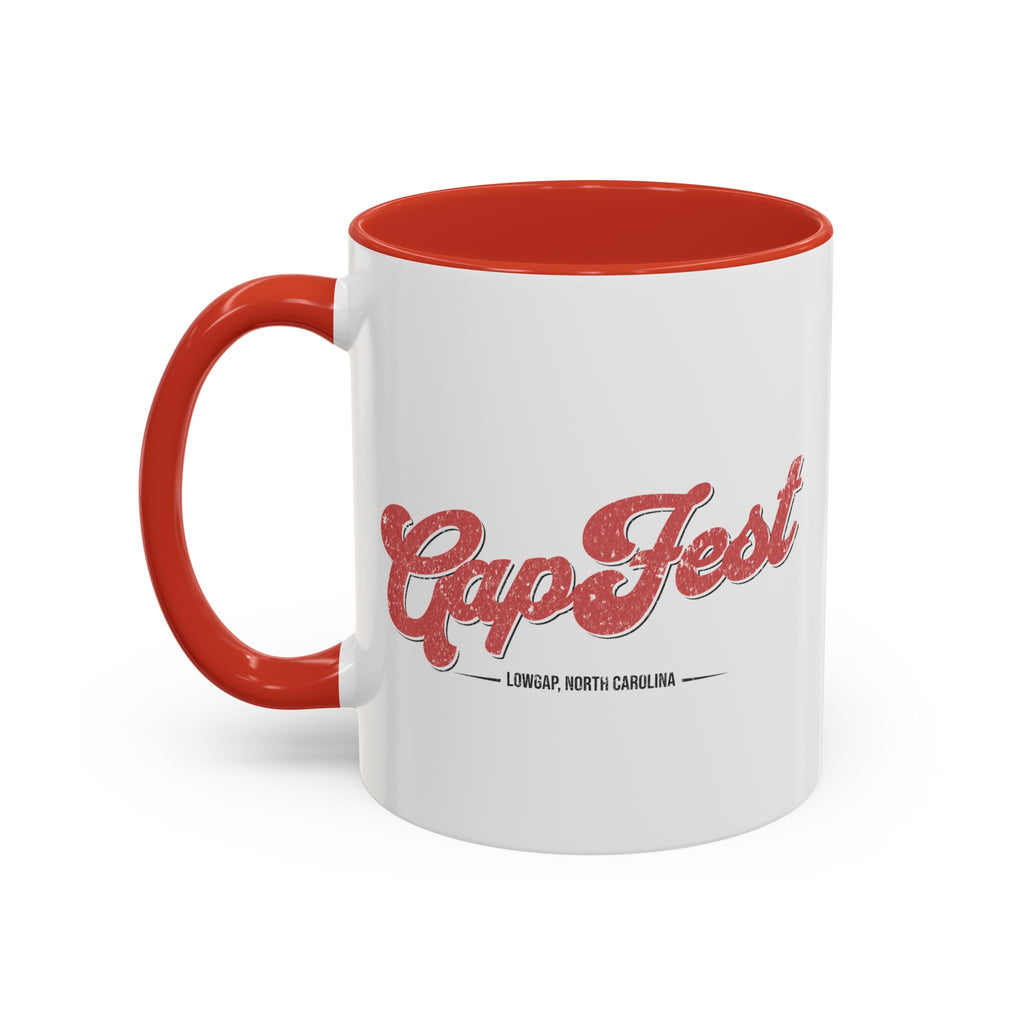 GapFest Coffee Mug — Vintage Logo Ceramic Accent Mug (11/15 oz)