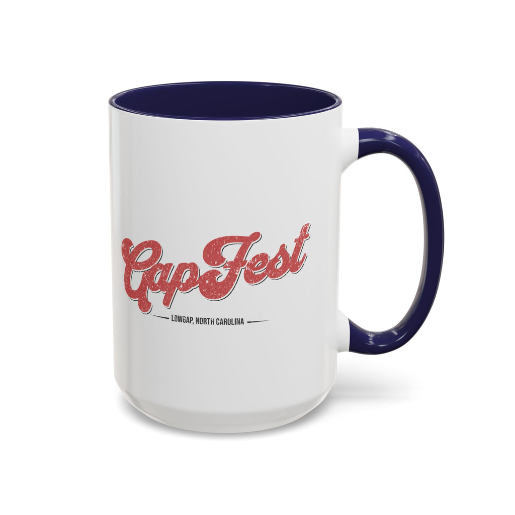 GapFest Coffee Mug — Vintage Logo Ceramic Accent Mug (11/15 oz)