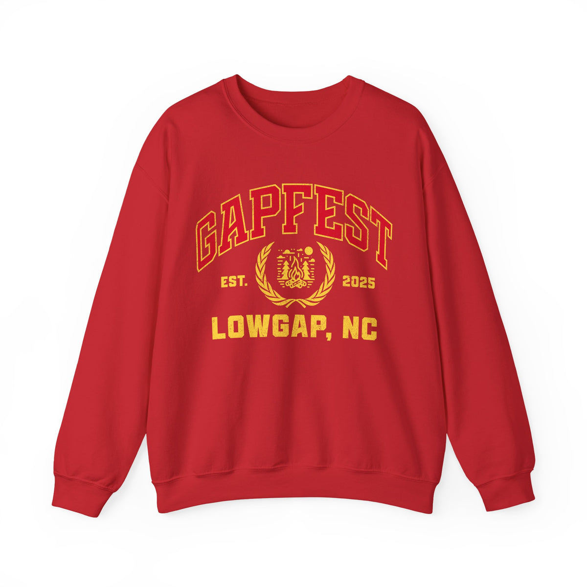 Gapfest Lowgap NC Crewneck Sweatshirt – Vintage College-Style Pullover