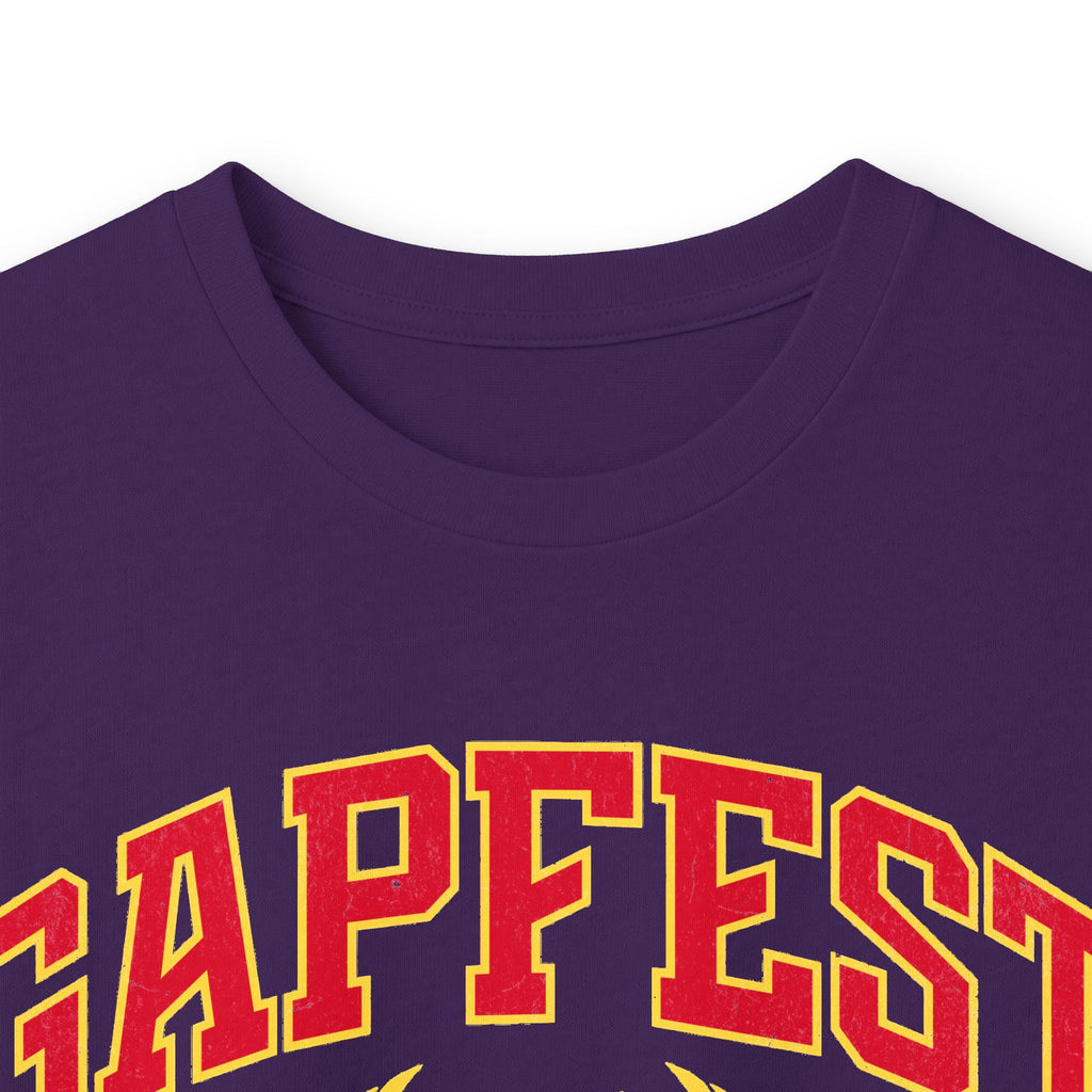 GapFest Front Design Long Sleeve Tee —  Vintage College Crest Shirt