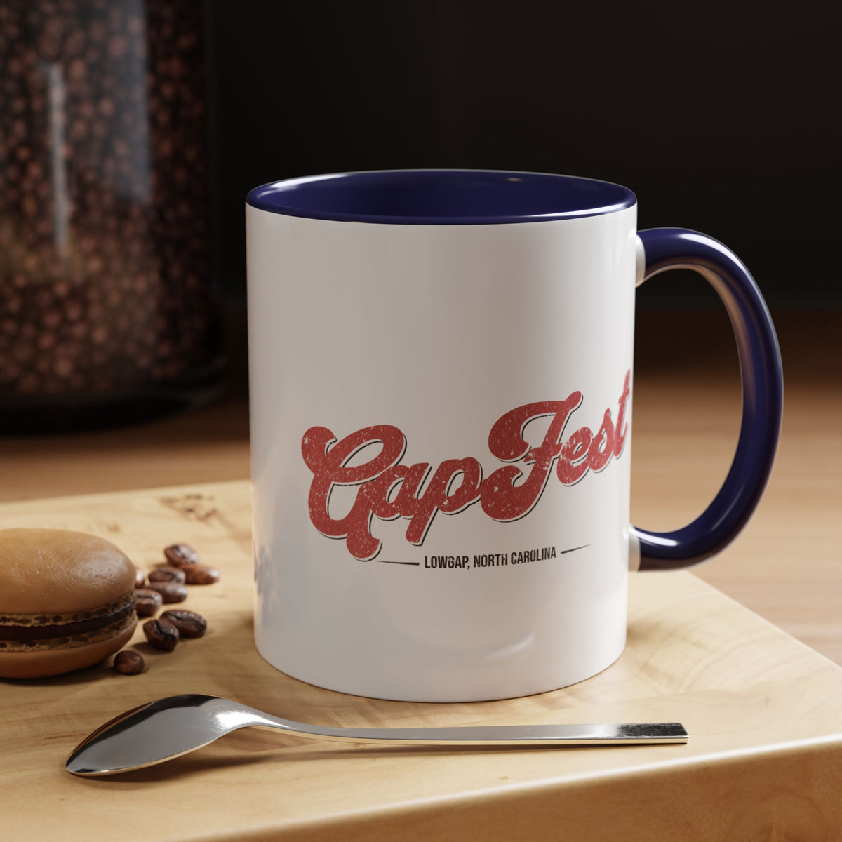 GapFest Coffee Mug — Vintage Logo Ceramic Accent Mug (11/15 oz)