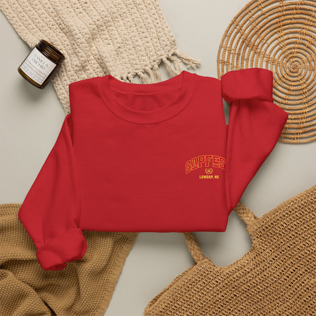 Crewneck Sweatshirt — GAPFEST 2026 Vintage Campus Pullover
