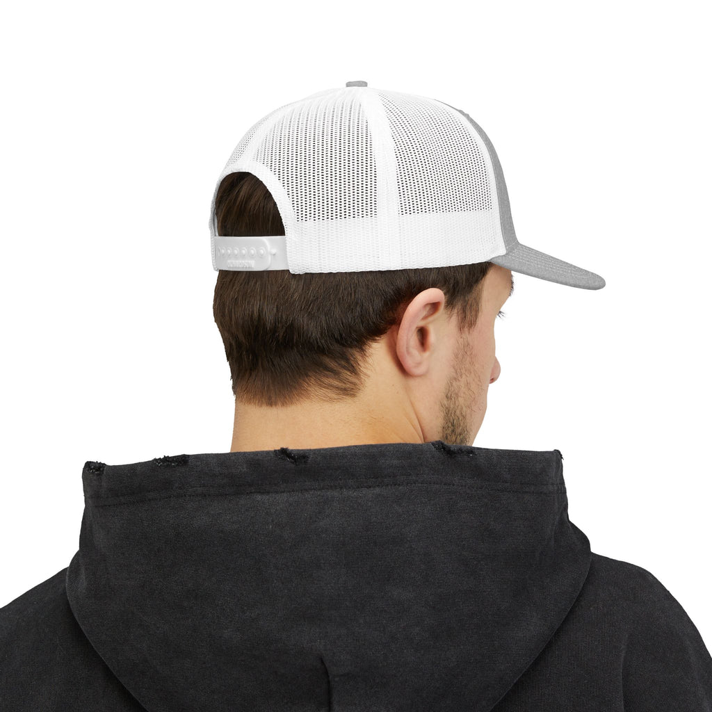 Embroidered GapFest 2025 OG Trucker Cap - Vintage Distressed Snapback Hat