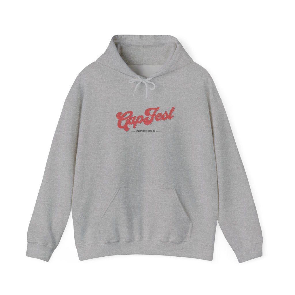 CapFest Music Festival Hoodie — Vintage Handcrafted Logo Pullover