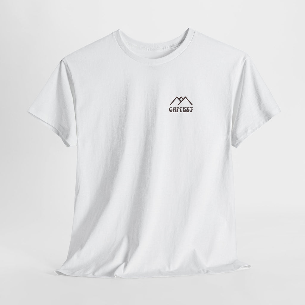 GapFest Dancing Skeletons T-Shirt — Lowgap NC Festival Tee