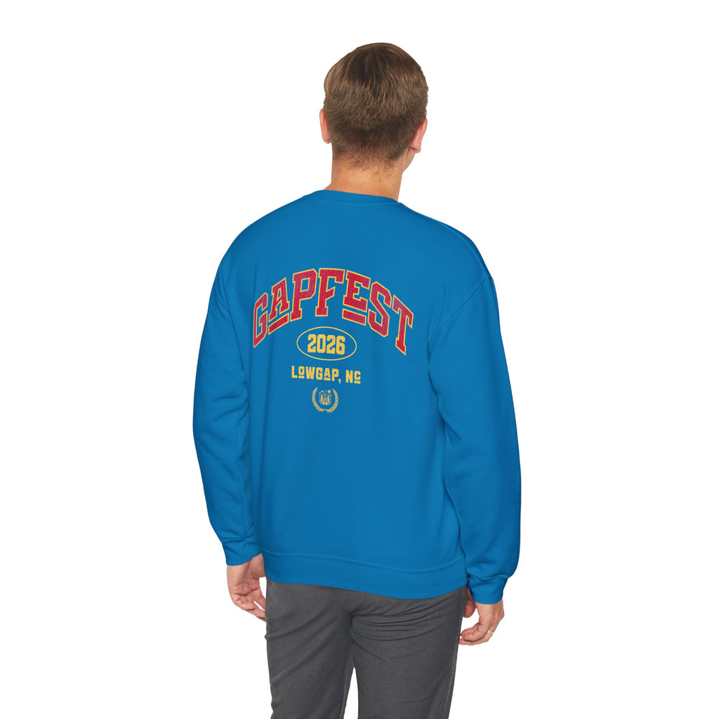 Crewneck Sweatshirt — GAPFEST 2026 Vintage Campus Pullover