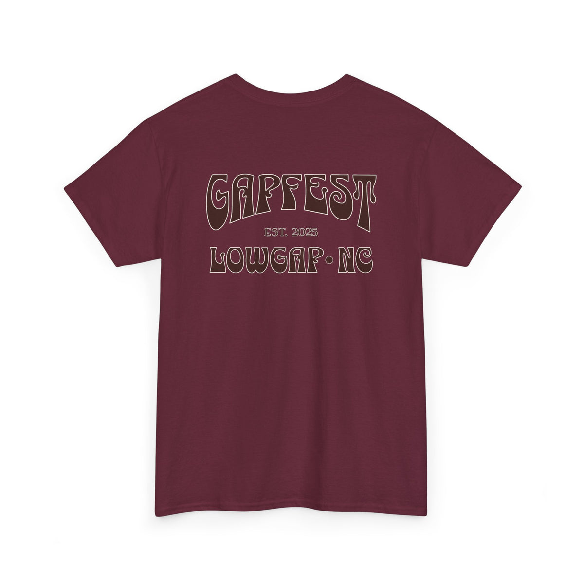 GapFest 2025 OG T-Shirt — GapFest Lowgap NC Retro Mountain Tee