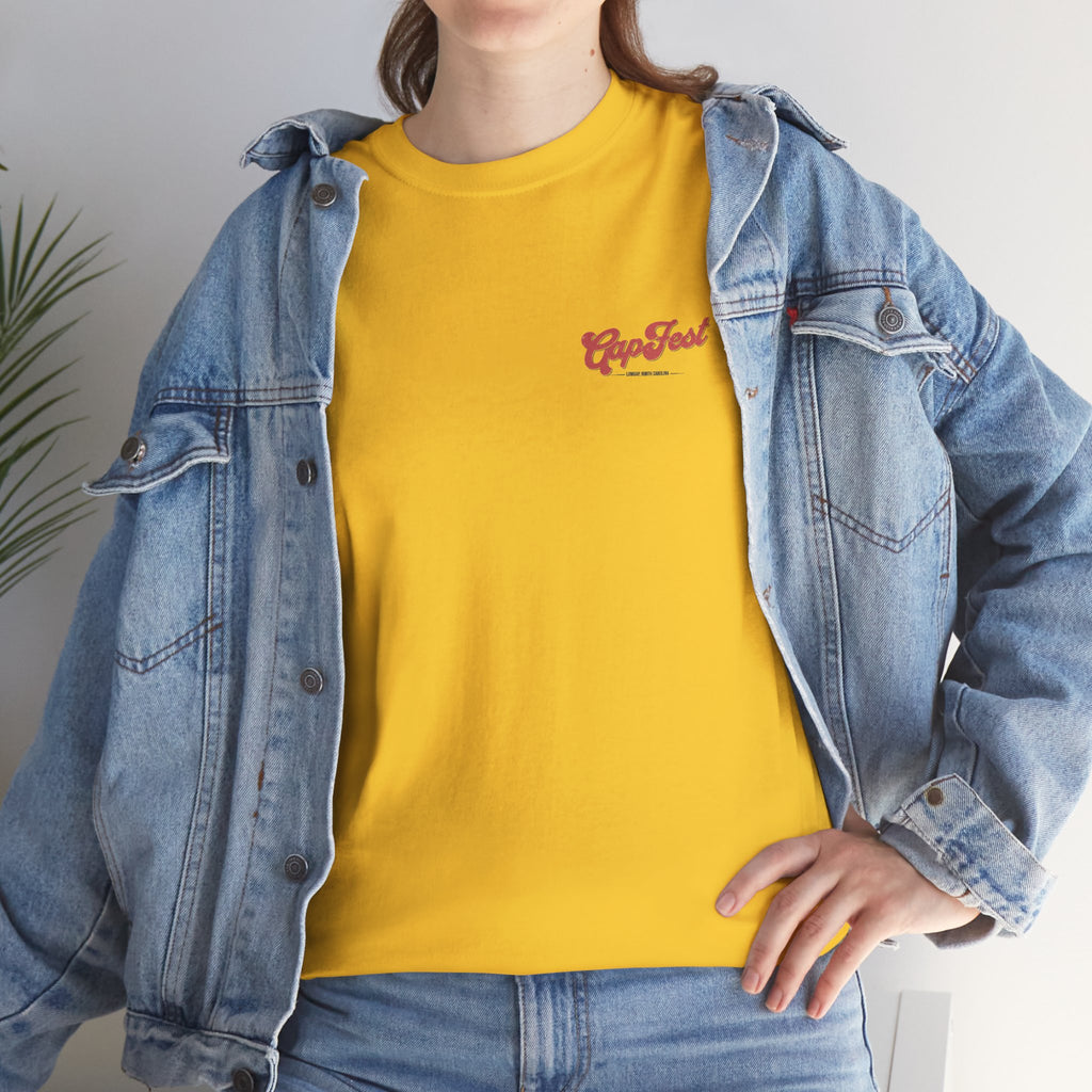 GapFest Handcrafted Logo Tee — Festival Graphic T‑Shirt