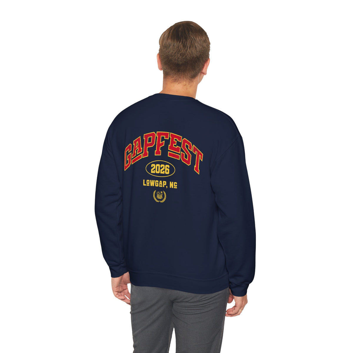 Crewneck Sweatshirt — GAPFEST 2026 Vintage Campus Pullover