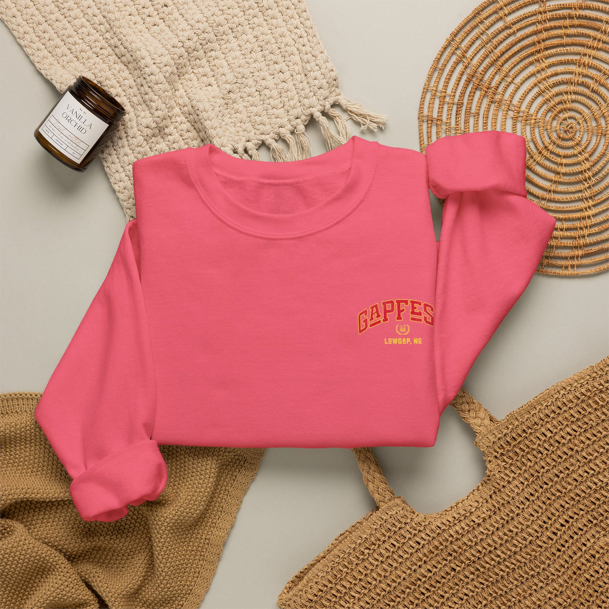 Crewneck Sweatshirt — GAPFEST 2026 Vintage Campus Pullover