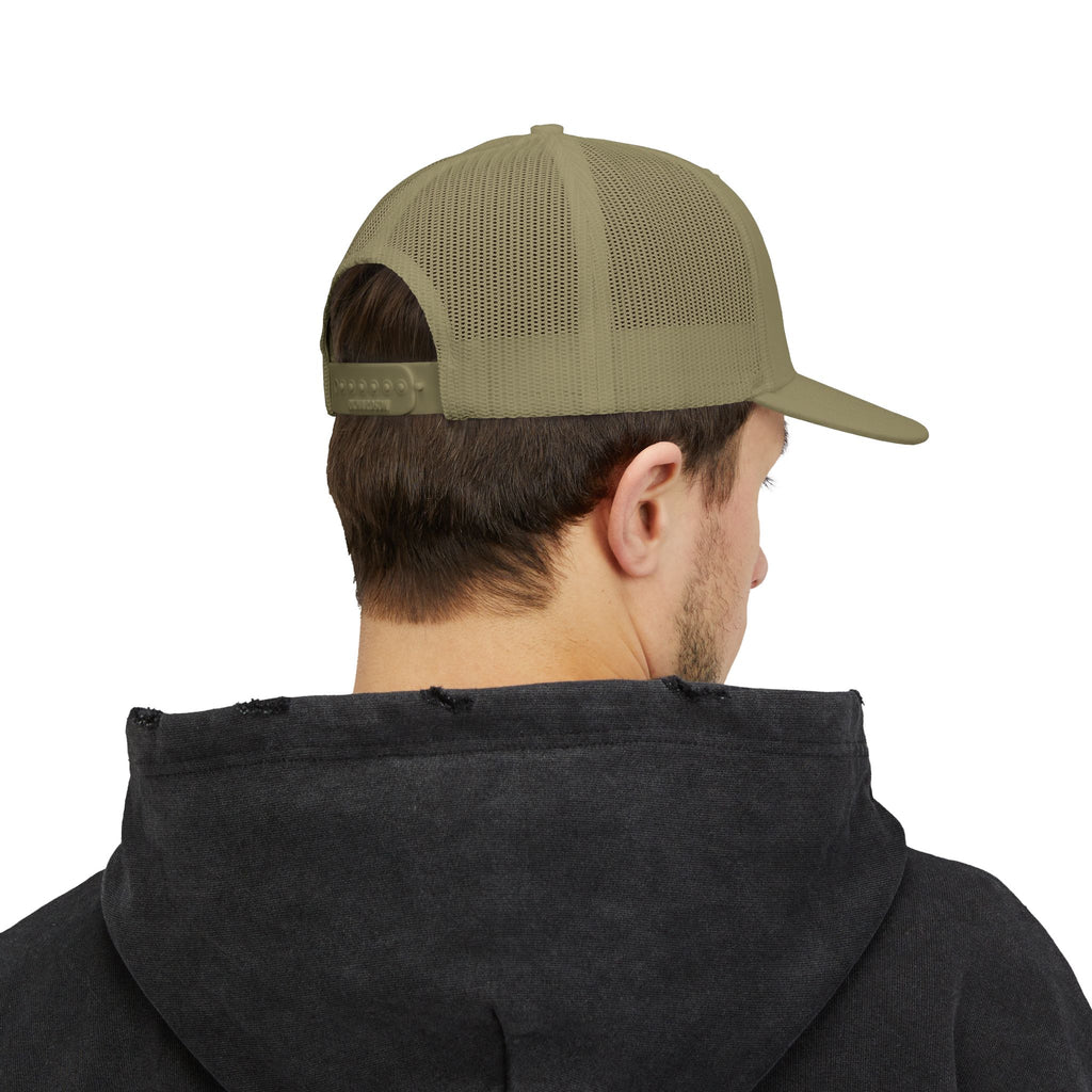 Embroidered GapFest 2025 OG Trucker Cap - Vintage Distressed Snapback Hat