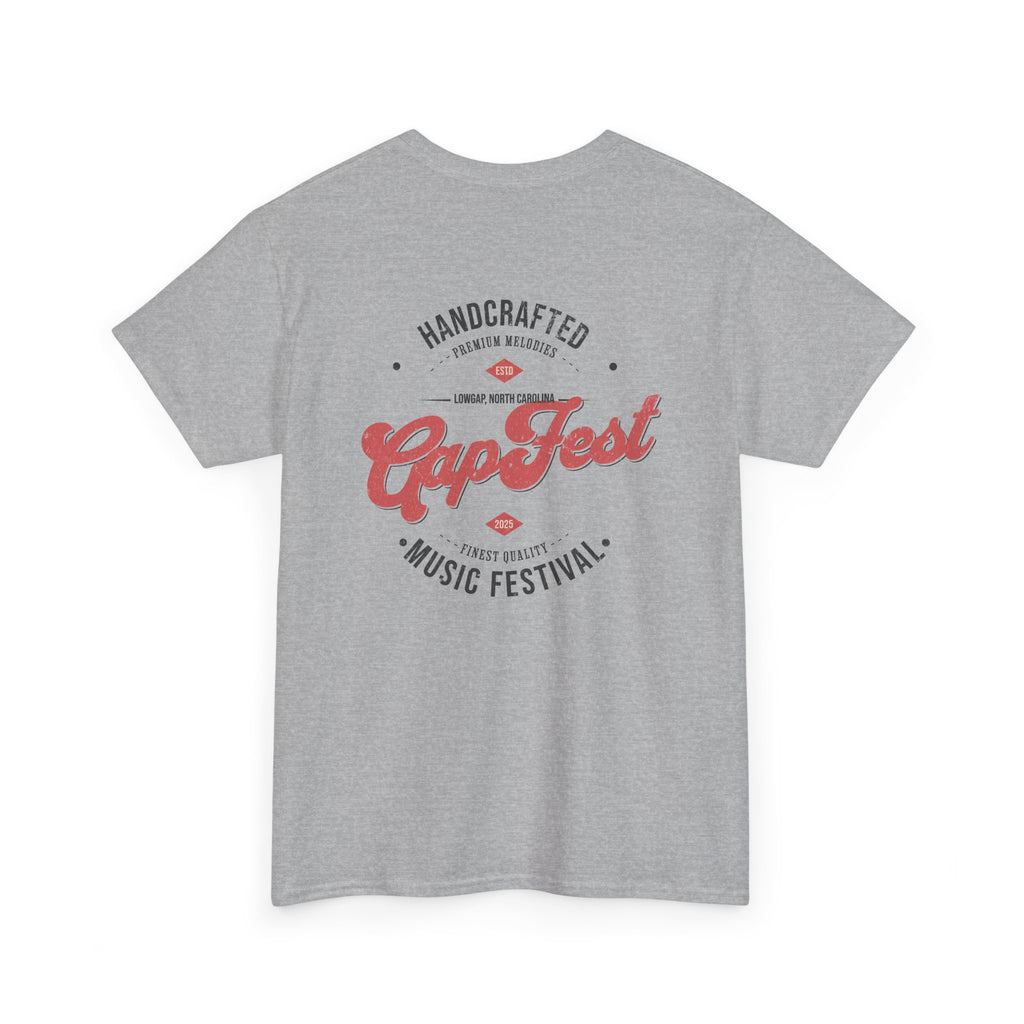 GapFest Handcrafted Logo Tee — Festival Graphic T‑Shirt
