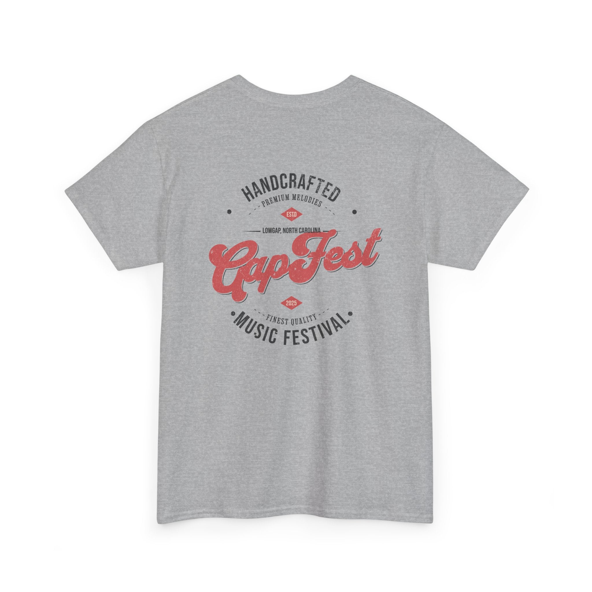 GapFest Handcrafted Logo Tee — Festival Graphic T‑Shirt