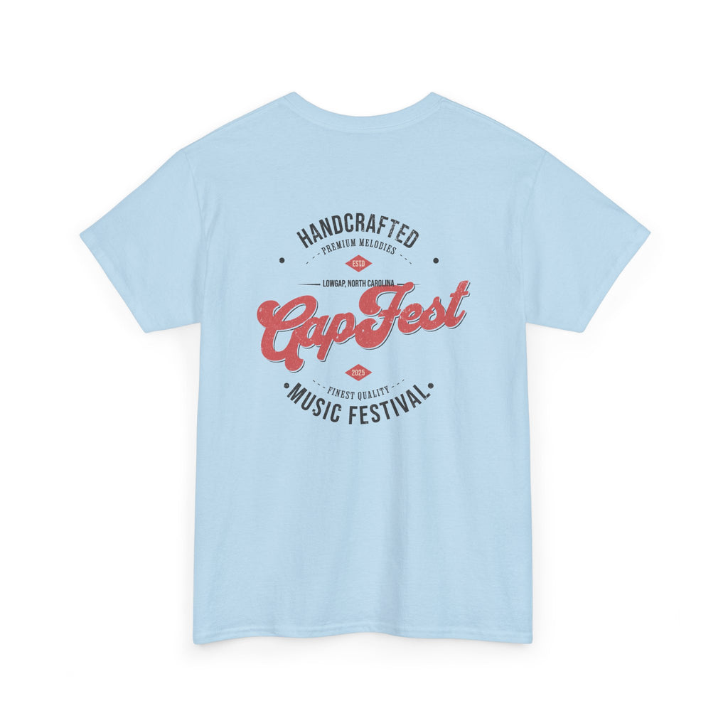 GapFest Handcrafted Logo Tee — Festival Graphic T‑Shirt