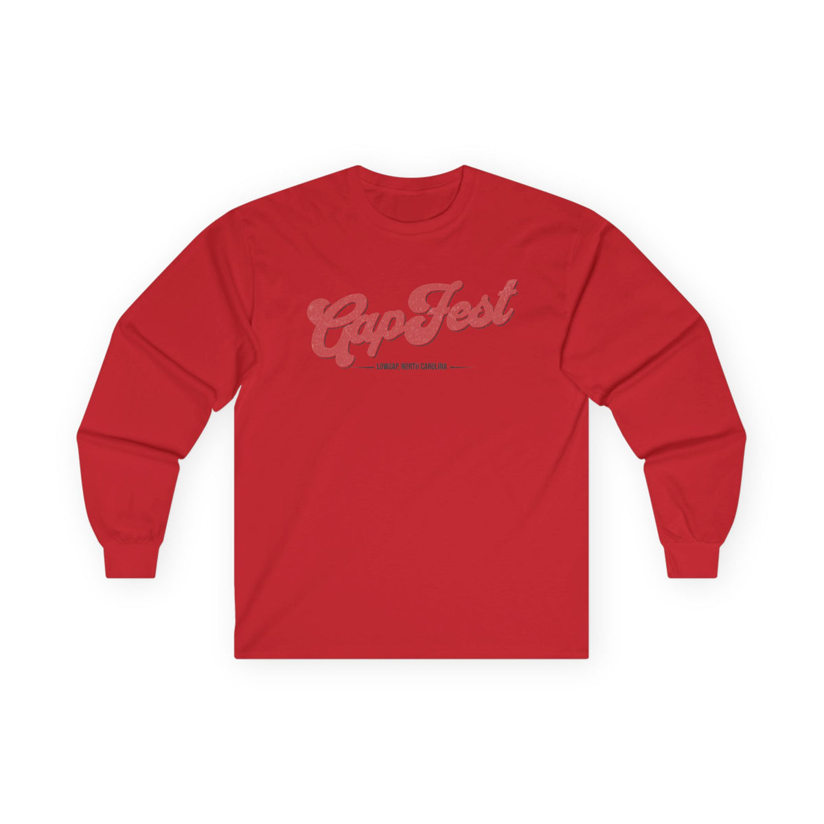 GapFest Front Design Long Sleeve Tee