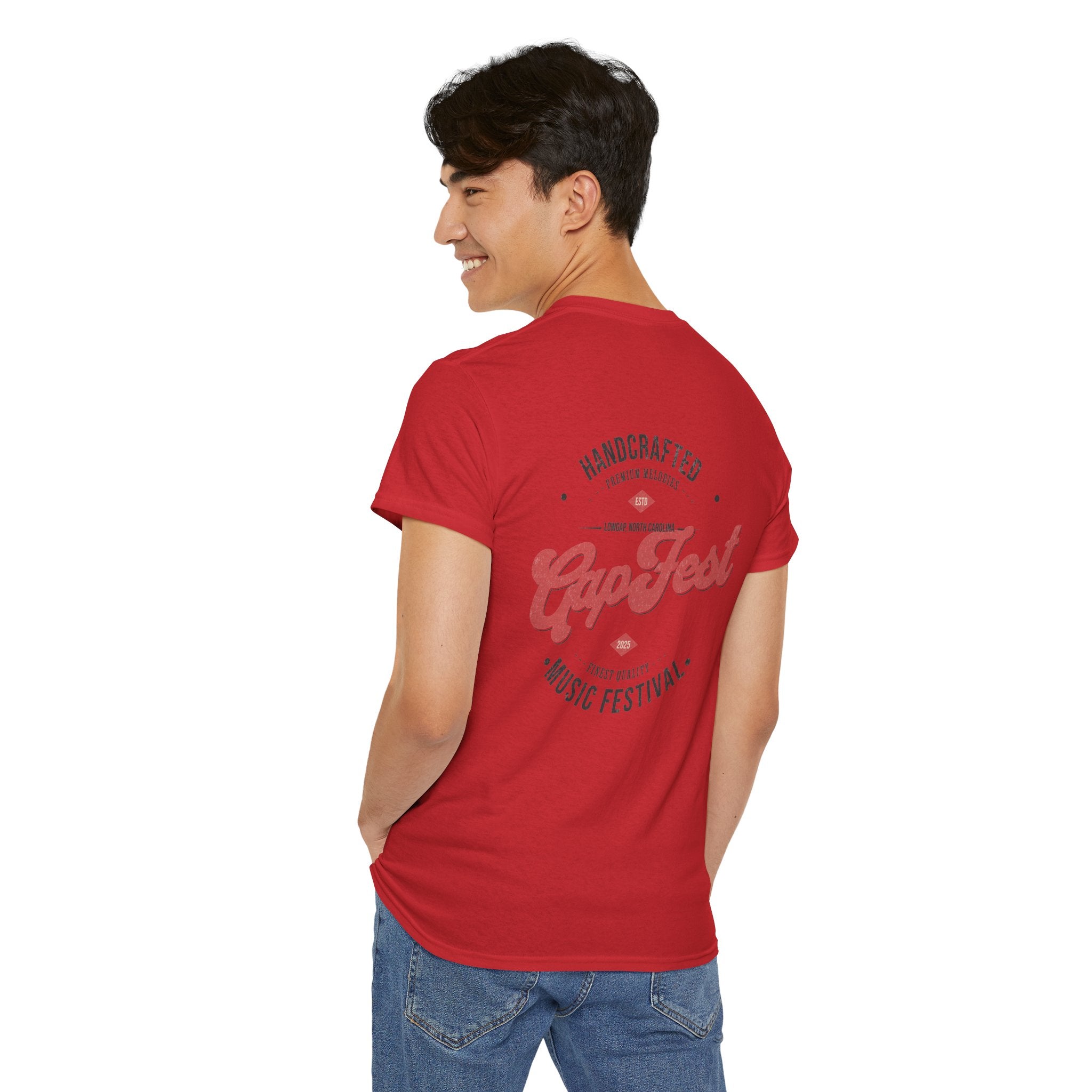 GapFest Handcrafted Logo Tee — Festival Graphic T‑Shirt