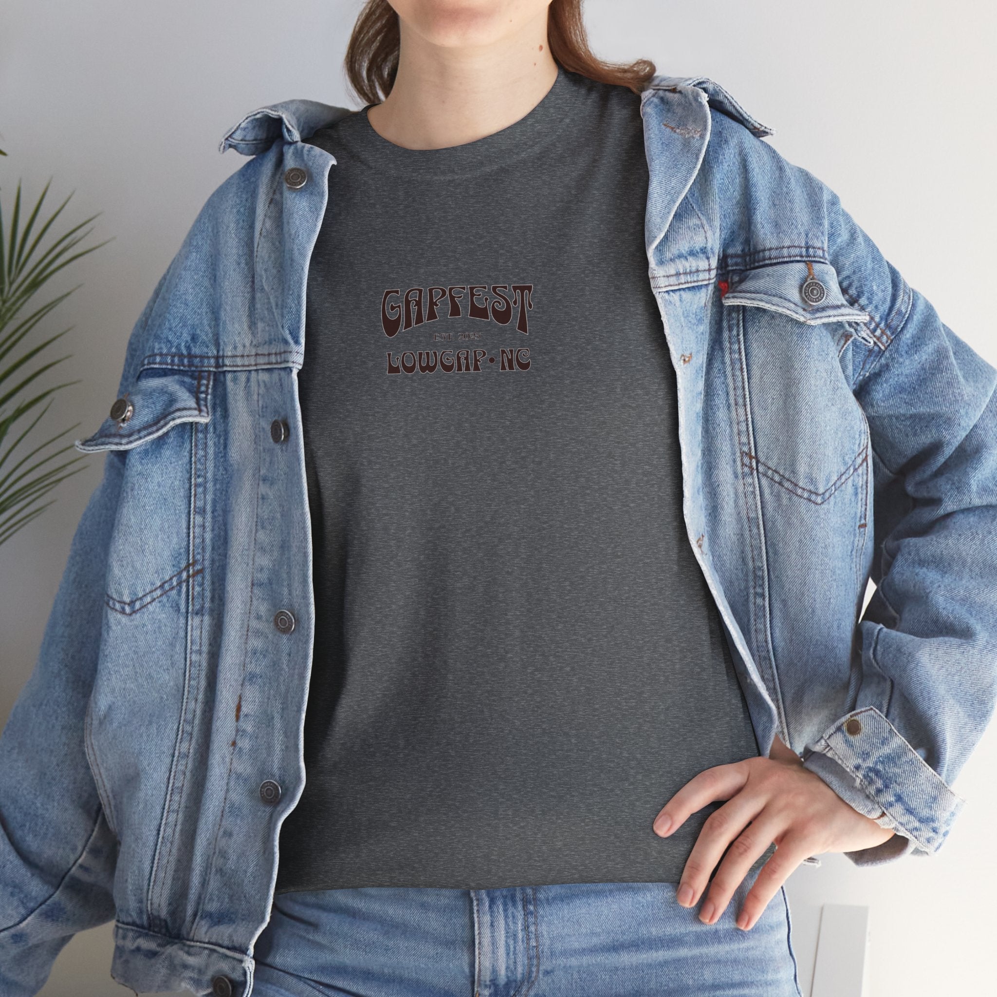 GapFest Campfire Logo T-Shirt — Lowgap, NC Festival Tee