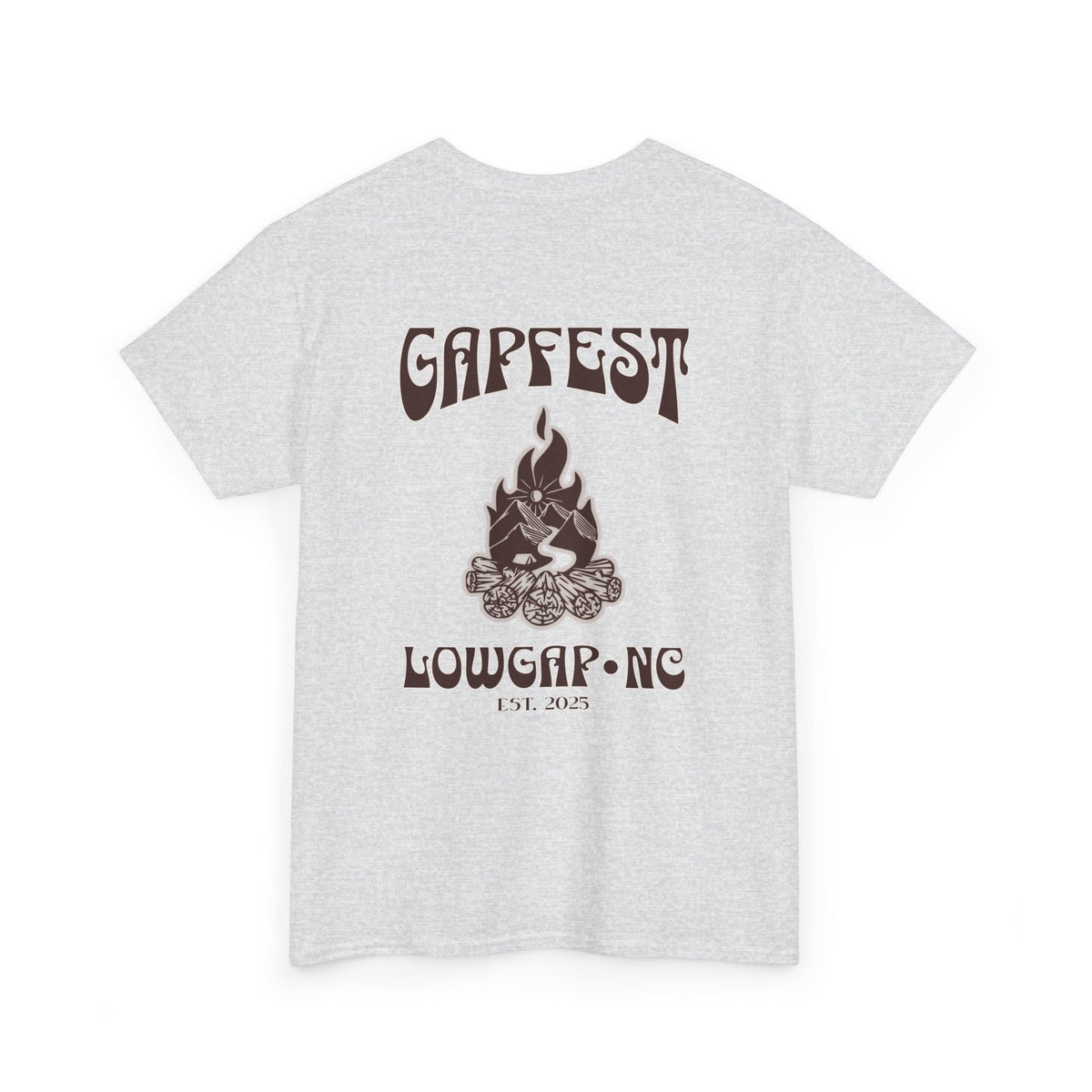 Gapfest 2025 OG Campfire Tee — Lowgap, NC T-Shirt (Est. 2025)