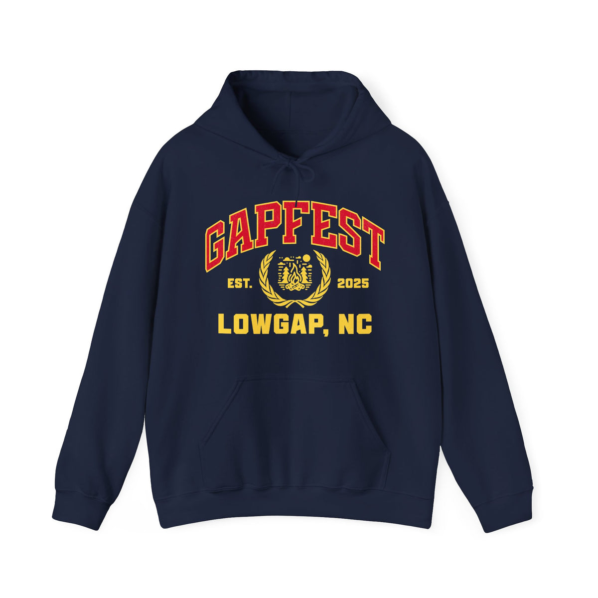 GapFest Lowgap NC Hoodie — Vintage College-Style Pullover