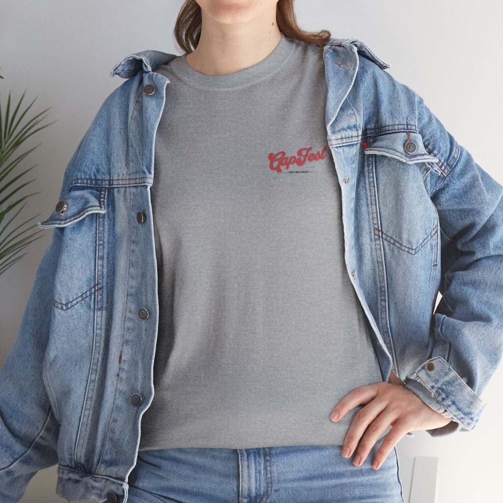 GapFest Handcrafted Logo Tee — Festival Graphic T‑Shirt