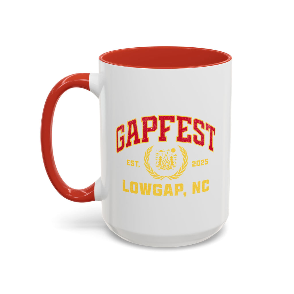 GapFest Lowgap, NC Coffee Mug — Retro Campus Accent Mug (11/15oz)