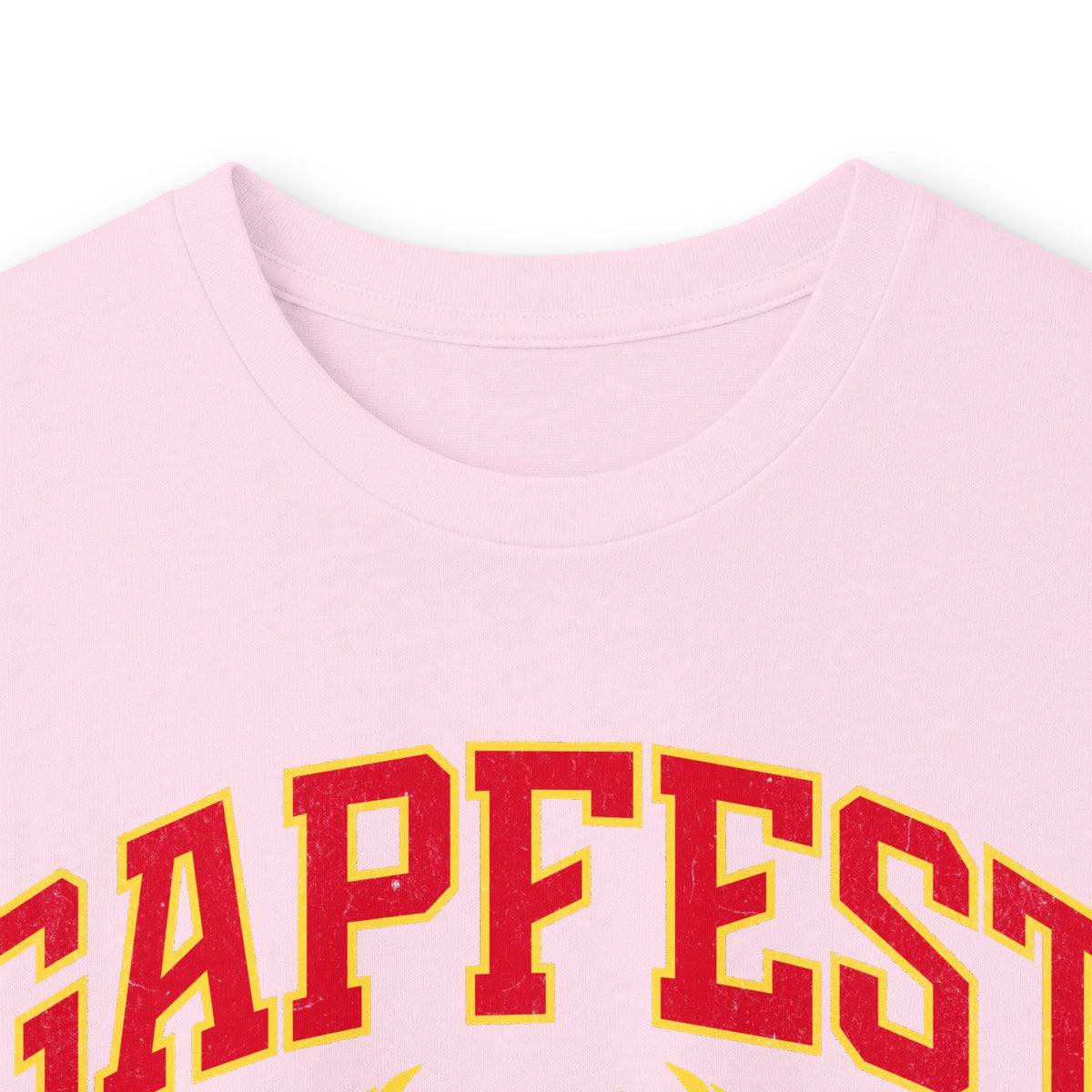 GapFest Front Design Long Sleeve Tee —  Vintage College Crest Shirt