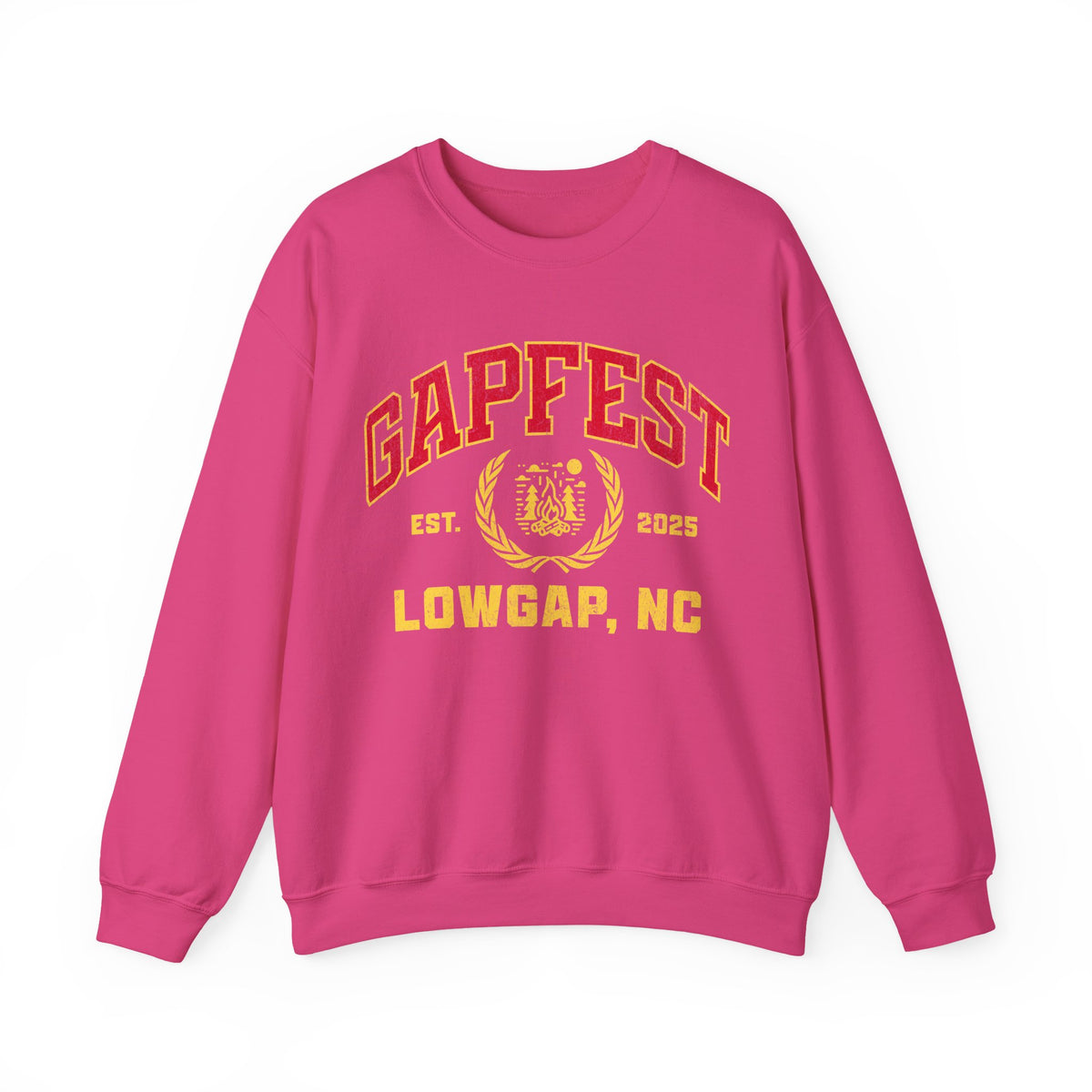Gapfest Lowgap NC Crewneck Sweatshirt – Vintage College-Style Pullover
