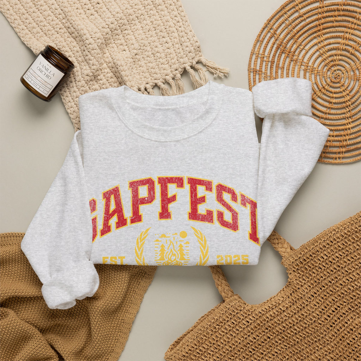 Gapfest Lowgap NC Crewneck Sweatshirt – Vintage College-Style Pullover