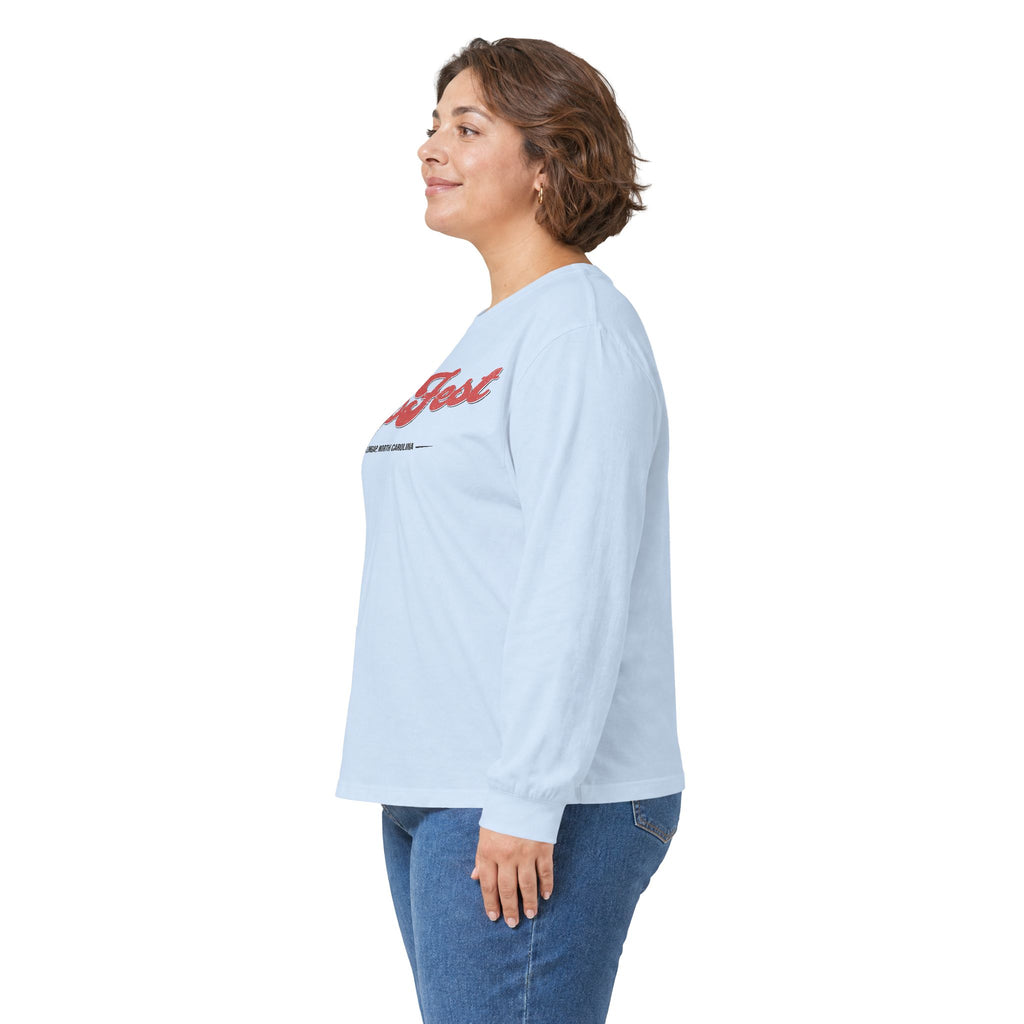 GapFest Front Design Long Sleeve Tee