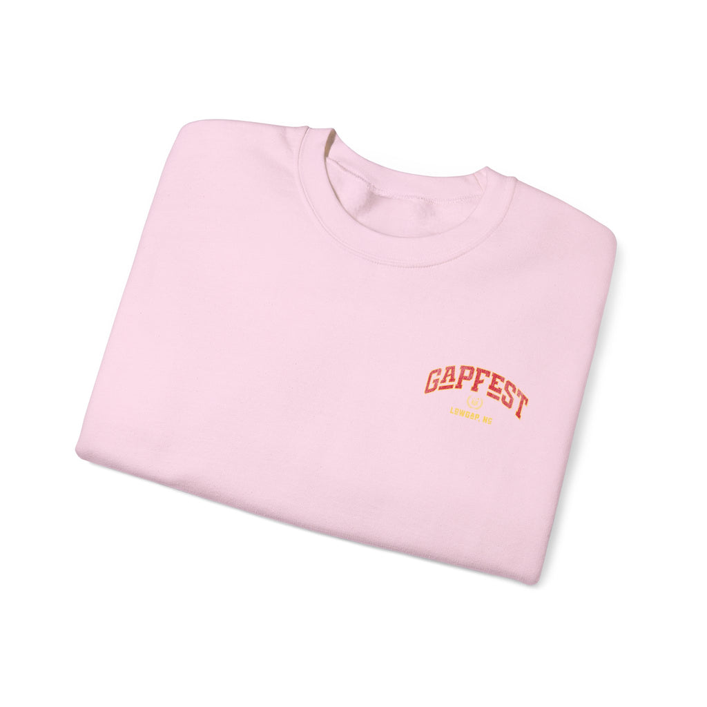 Crewneck Sweatshirt — GAPFEST 2026 Vintage Campus Pullover