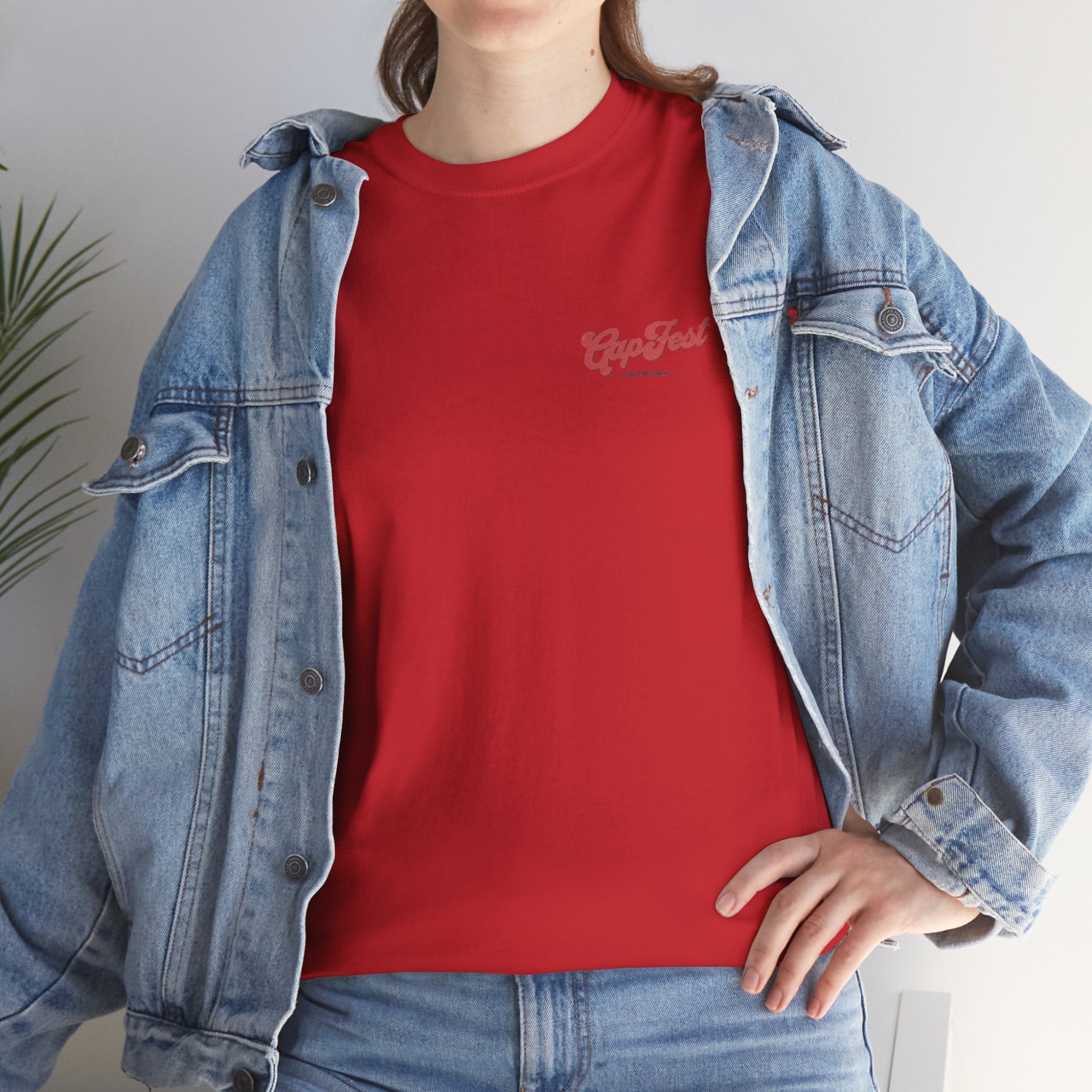GapFest Handcrafted Logo Tee — Festival Graphic T‑Shirt