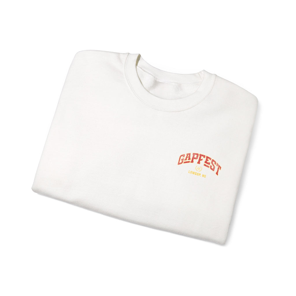 Crewneck Sweatshirt — GAPFEST 2026 Vintage Campus Pullover