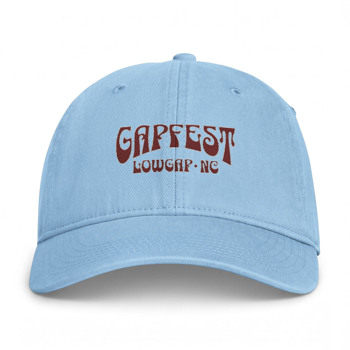 Embroidered Gapfest 2025 0G Vintage Logo Cap – Coastal Washed Hat