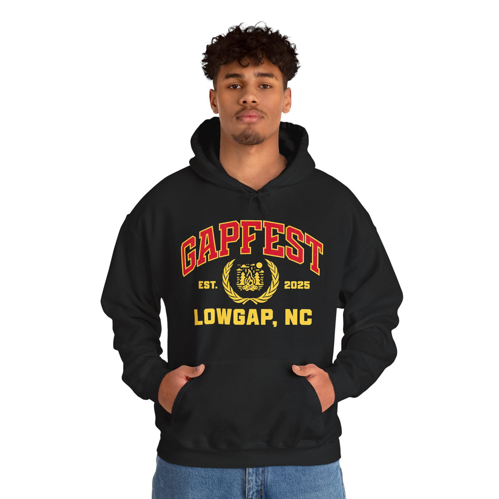 GapFest Lowgap NC Hoodie — Vintage College-Style Pullover