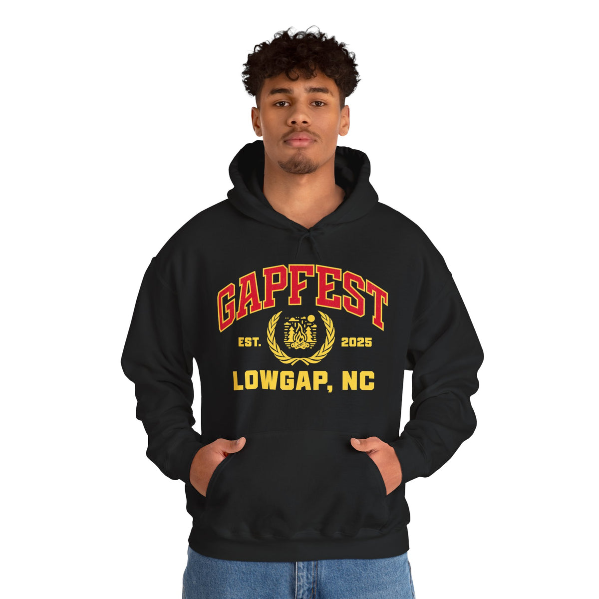 GapFest Lowgap NC Hoodie — Vintage College-Style Pullover