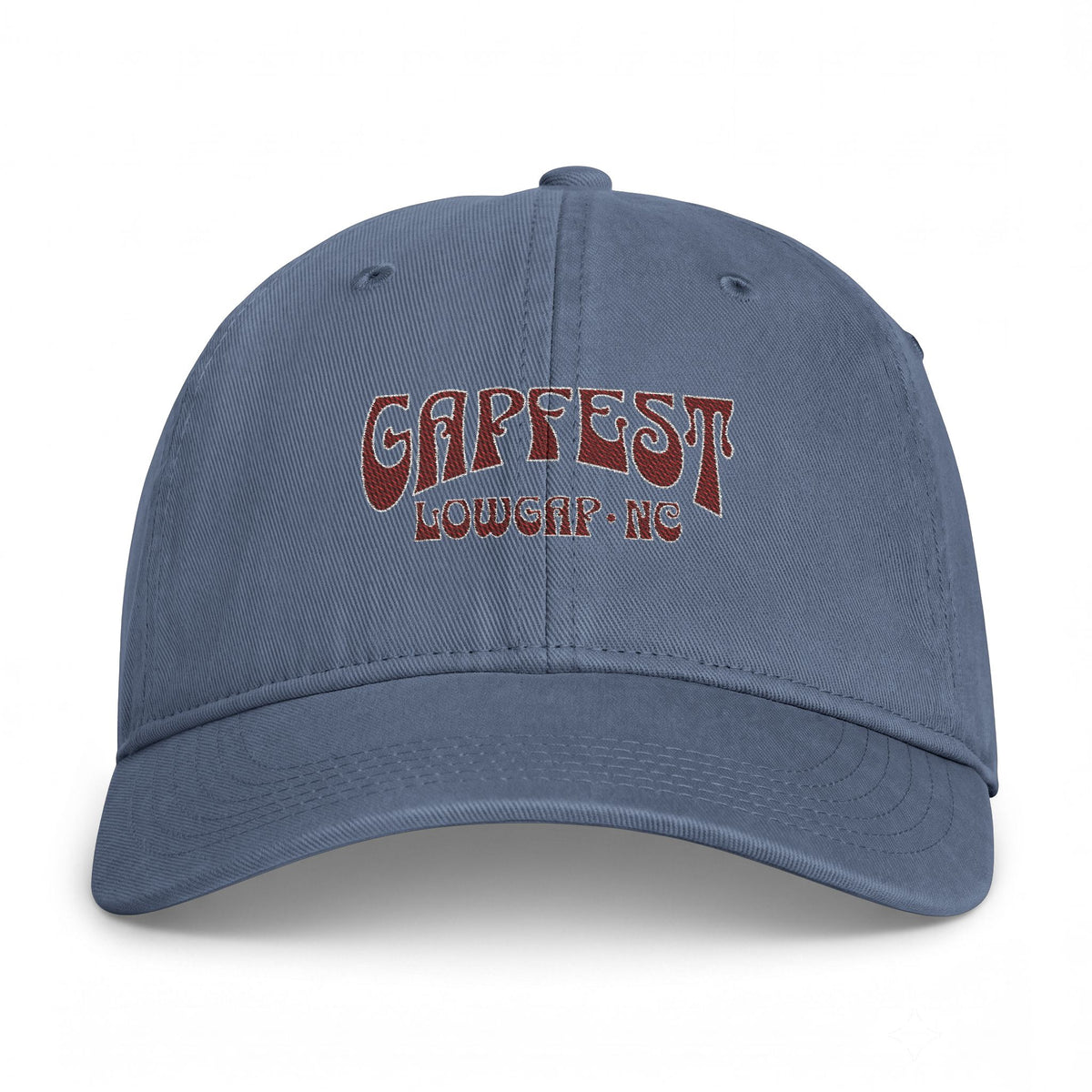 Embroidered Gapfest 2025 0G Vintage Logo Cap – Coastal Washed Hat