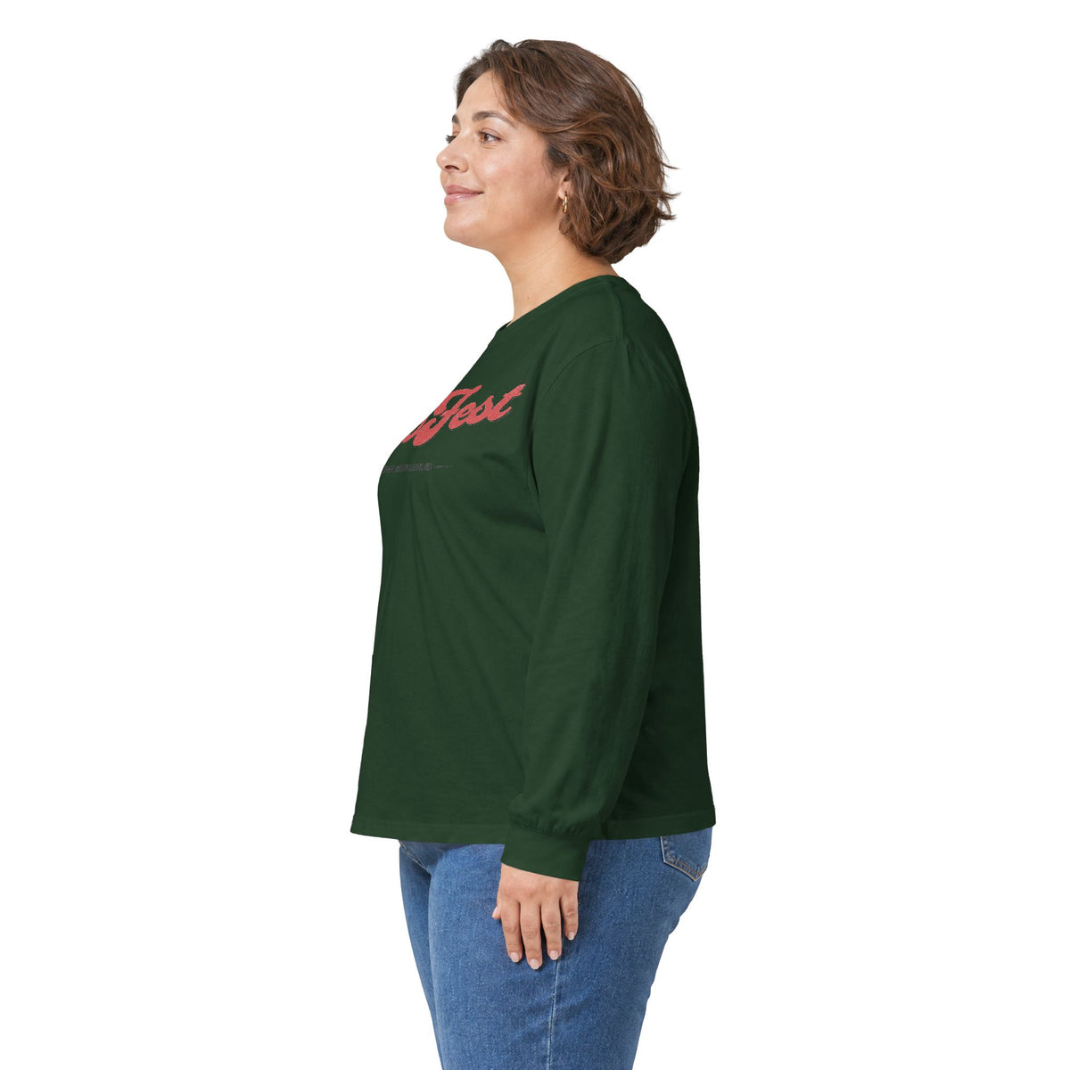 GapFest Front Design Long Sleeve Tee