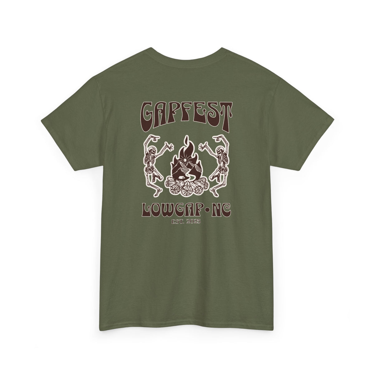 GapFest Dancing Skeletons OG T-Shirt - Lowgap NC Tee