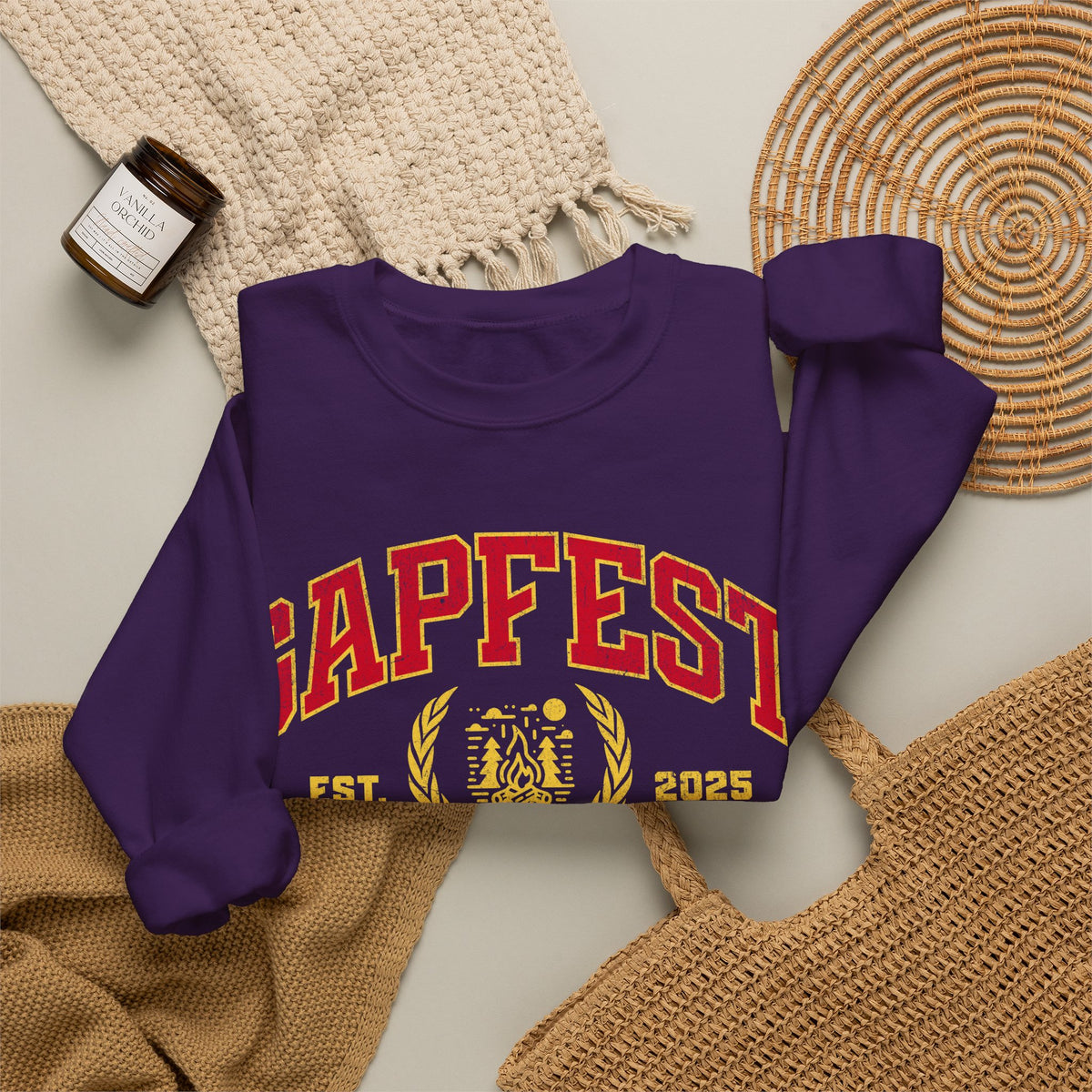 Gapfest Lowgap NC Crewneck Sweatshirt – Vintage College-Style Pullover