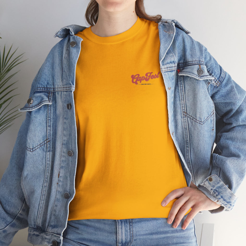GapFest Handcrafted Logo Tee — Festival Graphic T‑Shirt