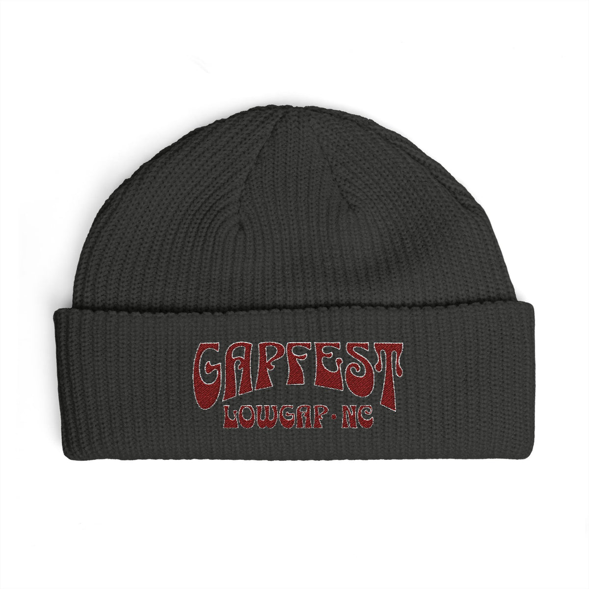 Cuff Beanie — Embroidered Gapfest OG Folded Knit Hat